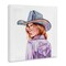 Stupell Industries Purple Disco Cowgirl Canvas Design by Amanda Greenwood